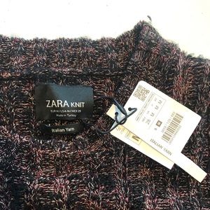 ZARA Knit Collection Italian Yard Sweater